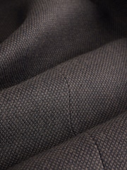 Brown Slim Fit Wool Blend Suit Jacket - Image 12 of 12