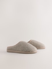 Neutrale Farbe - Herringbone Mule Slippers - Bild 1 von 5