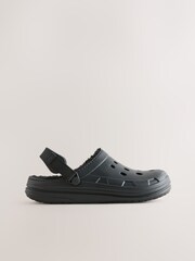 Black Borg Lined Mules - Image 2 of 5
