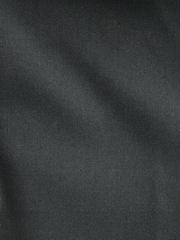 Black Relaxed Fit Double Breasted Tuxedo Suit Jacket - Image 3 of 5