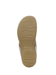 Circus NY Wide Fit Grey Vionic Bella Toe Post Sandals - Image 6 of 6