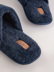 Navy Mule Slippers - Image 7 of 7