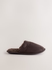Tan Brown Mule Slippers - Image 3 of 6
