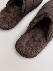 Tan Brown Mule Slippers - Image 5 of 6