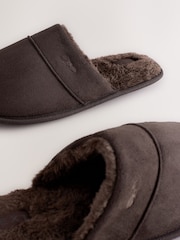 Tan Brown Mule Slippers - Image 6 of 6