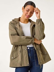 Roman Green Lightweight Shower Jacket - Image 3 of 5