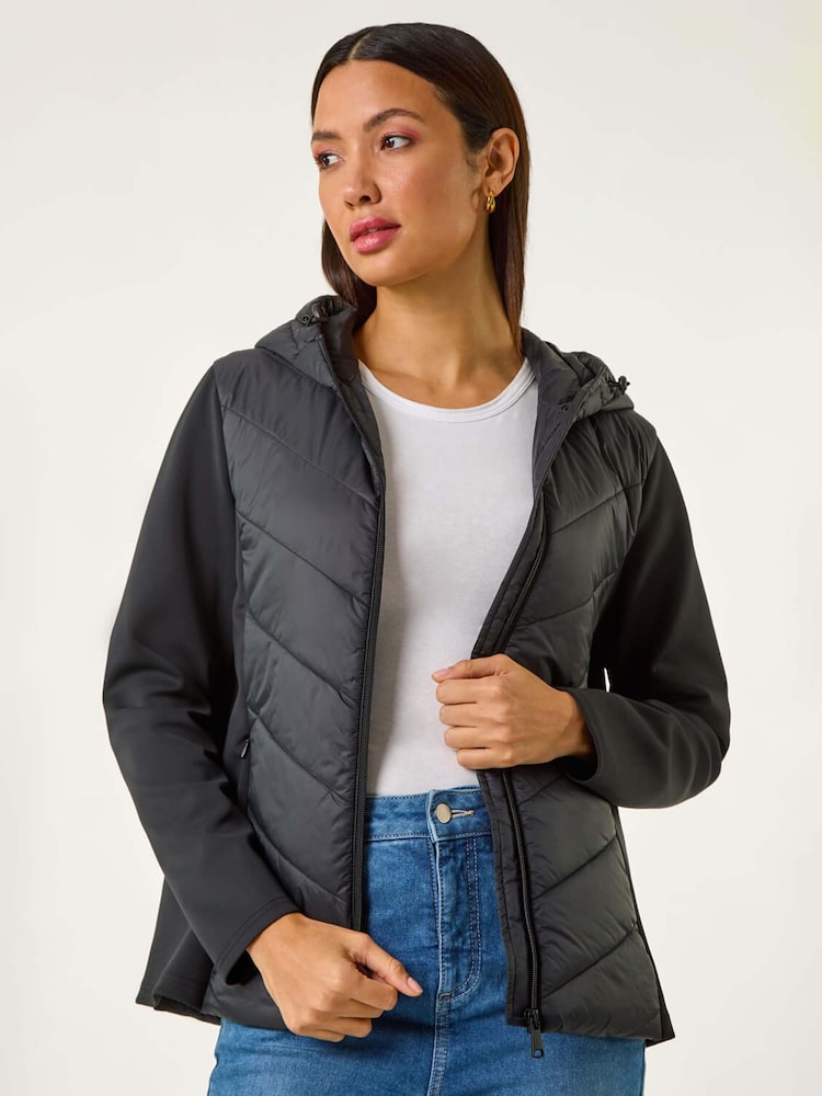 Roman Black Shower Resistant Jacket - Image 4 of 5