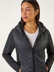 Roman Black Shower Resistant Jacket - Image 5 of 5