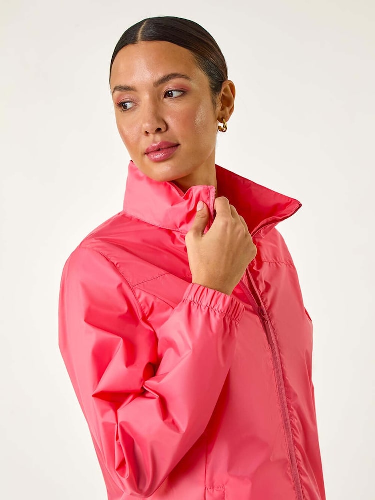 Roman Pink Shower Resistant Jacket - Image 1 of 5
