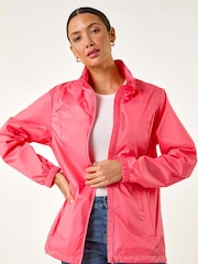 Roman Pink Shower Resistant Jacket - Image 2 of 5