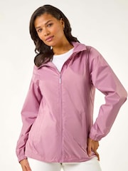 Roman Pink Shower Resistant Jacket - Image 1 of 5