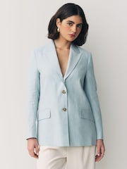 PS Paul Smith Single Breasted Pinstripe Blazer Jacket - Image 1 of 8