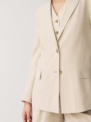 PS Paul Smith Single Breasted Pinstripe Blazer Jacket - Image 6 of 10