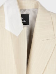 PS Paul Smith Single Breasted Pinstripe Blazer Jacket - Image 9 of 10