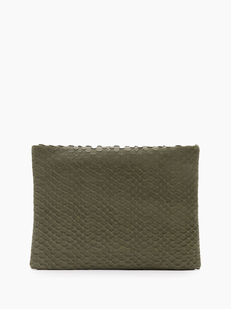 AllSaints Bettina Snake Clutch - Bild 1 von 6