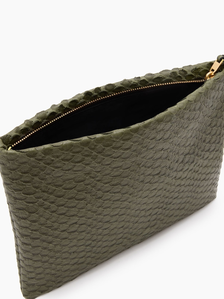 AllSaints Bettina Snake Clutch - Bild 2 von 6
