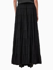 AllSaints Black Eva Maxi Skirt - Image 5 of 8