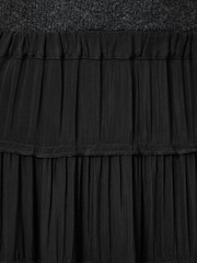 AllSaints Black Eva Maxi Skirt - Image 8 of 8