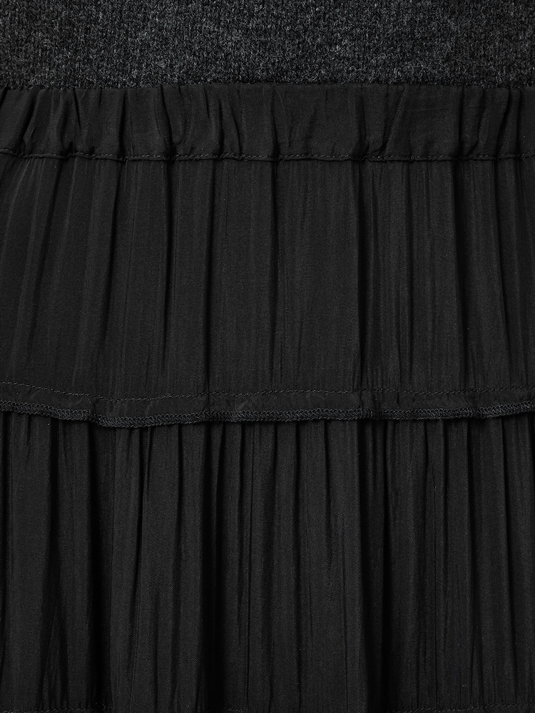 AllSaints Black Eva Maxi Skirt - Image 8 of 8
