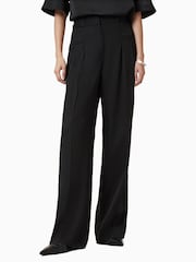 AllSaints Black Zenni Trousers - Image 6 of 9
