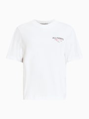 AllSaints White Amore Lisa 100% Organic Cotton T-Shirt - Image 7 of 7