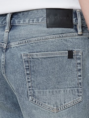 AllSaints Blue Switch Shorts - Image 7 of 8