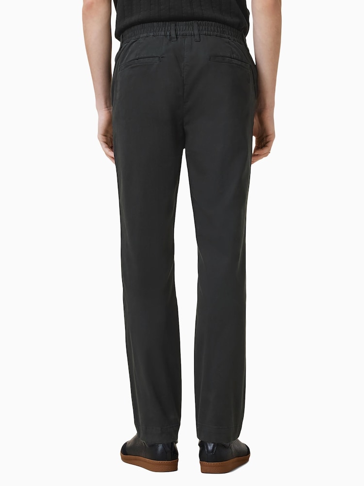 AllSaints Black Rhode Trousers - Image 2 of 7