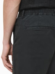 AllSaints Black Rhode Trousers - Image 6 of 7