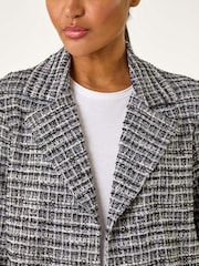 Roman Black Textured Check Blazer - Image 5 of 5