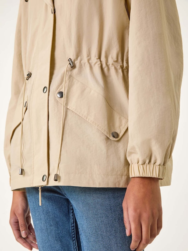 Roman Natural Lightweight Shower Jacket - Image 5 of 5