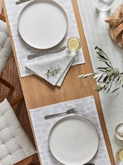 Murmur Linen Grey Clodagh Table Runner - Image 1 of 3