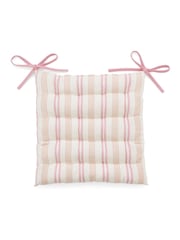 Land & Shore Multi Ticking Stripe Seat Pad - Image 2 of 2