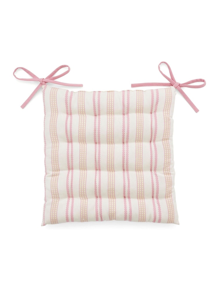 Land & Shore Multi Ticking Stripe Seat Pad - Image 2 of 2