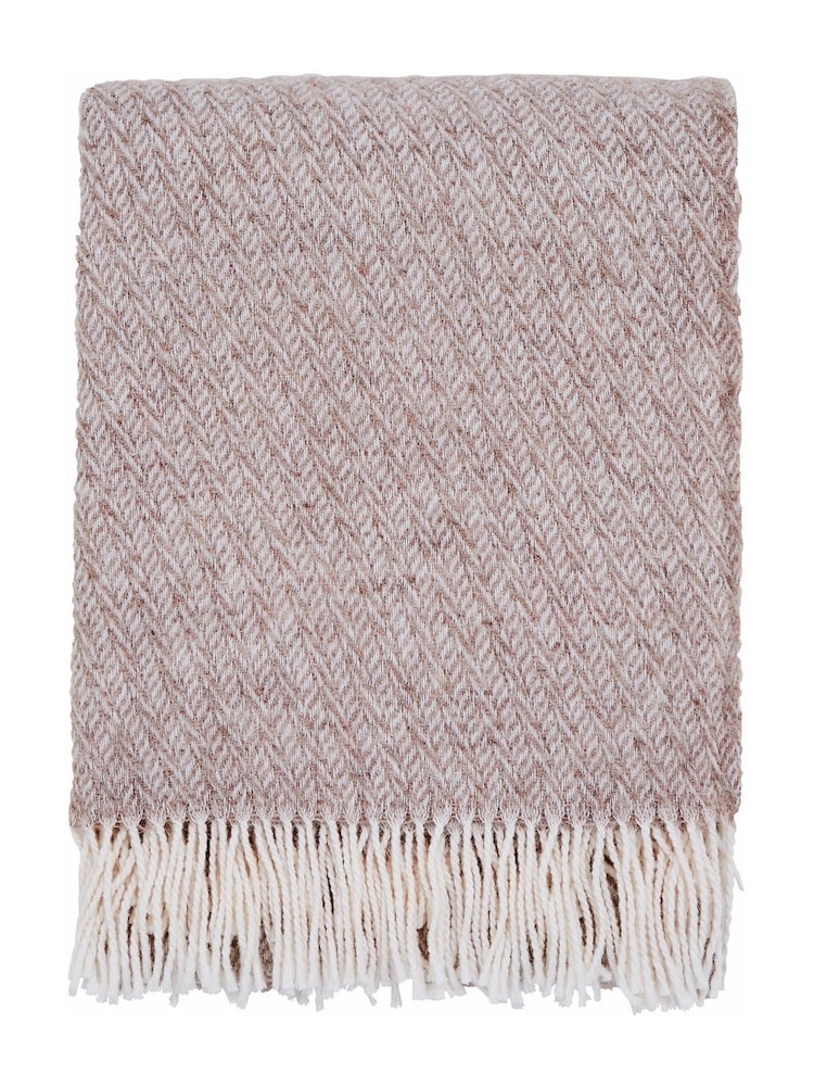 Murmur Linen Grey Cara Throw - Image 2 of 3