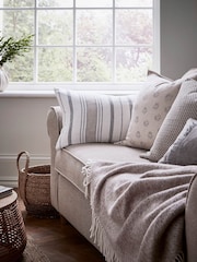 Murmur Linen Grey Cara Throw - Image 3 of 3