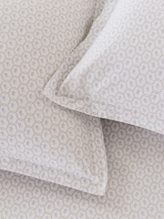 Murmur Linen 100% Cotton Florin Duvet Cover and Pillowcase Set - Image 4 of 6