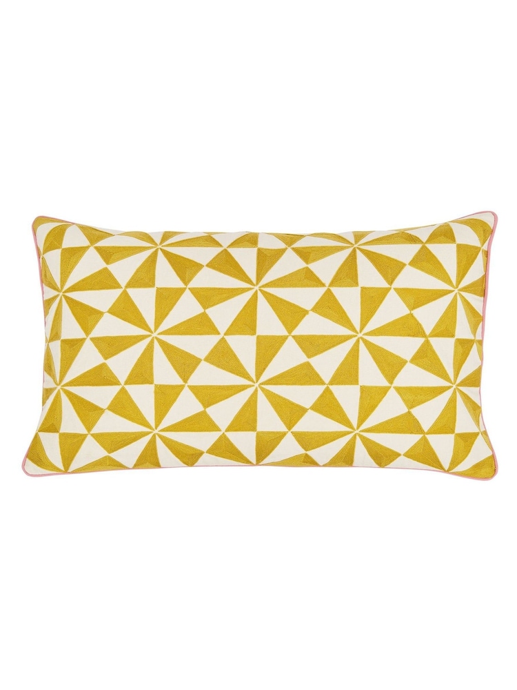 Land & Shore Multi Lainey 100% Cotton Cushion - Image 2 of 2