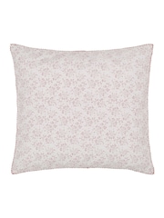 Murmur Shell Pink Mae 100% Cotton Cushion - Image 2 of 3