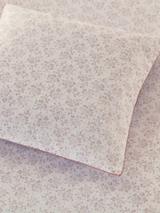 Murmur Shell Pink Mae 100% Cotton Cushion - Image 3 of 3