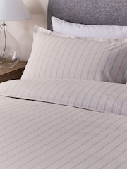 Murmur Linen Juno 100% Cotton Duvet Cover and Pillowcase Set - Image 2 of 6