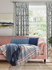 Land & Shore Blue Narin Cushion - Image 1 of 2