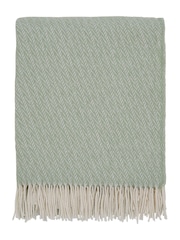 Murmur Mourne Green Cara Throw - Image 2 of 2