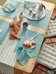 Land & Shore 4 Pack Green Scallop Napkin - Image 1 of 3