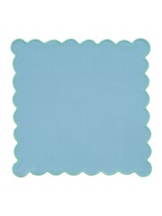 Land & Shore 4 Pack Green Scallop Napkin - Image 2 of 3