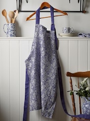 Burleigh X Bedeck Of Belfast Blue Calico Apron - Image 1 of 3