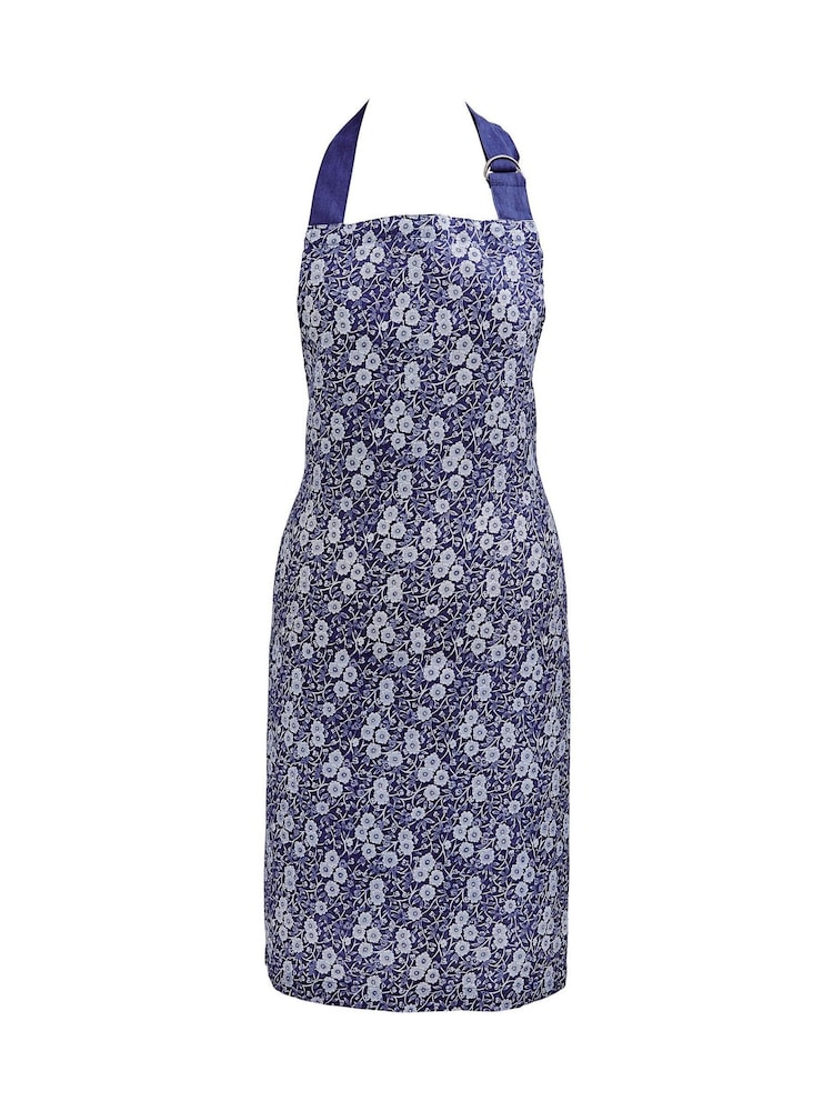 Burleigh X Bedeck Of Belfast Blue Calico Apron - Image 2 of 3 Burleigh X Bedeck Of Belfast Blue Calico Apron - Image 2 of 3