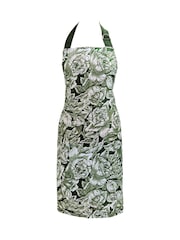 Burleigh X Bedeck Of Belfast Green Hibiscus Apron - Image 2 of 3