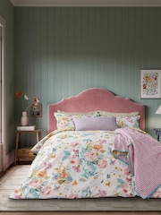 Land & Shore Multicolour Wilder Hand Stitched Decorative 100% Cotton Throw - Image 4 of 4
