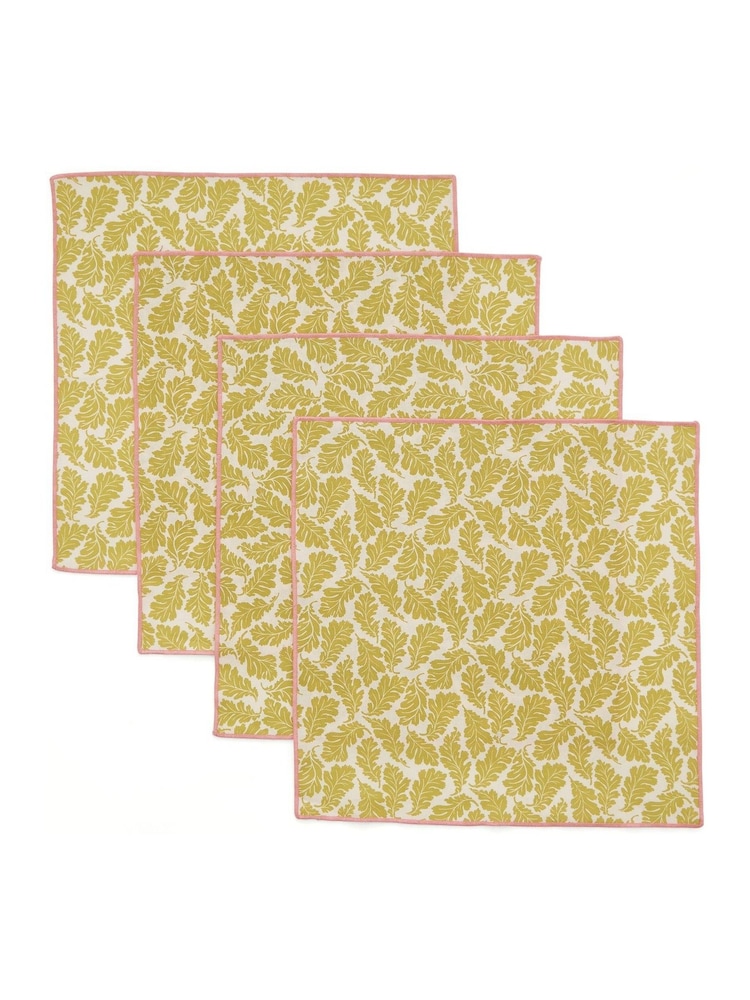 Land & Shore 4 Pack Multi Oak Leaf Napkin - Image 2 of 2