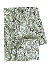 Burleigh X Bedeck Of Belfast Hibiscus Table Runner in Green - Image 2 of 5